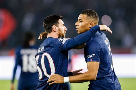 lionel messi and kylian mbappe teammates